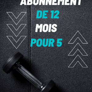 Programme de 12 Mois Pour 5